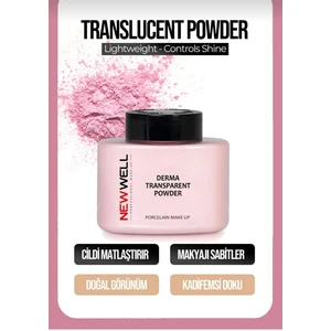 New Well Pembe Transparan Pudra