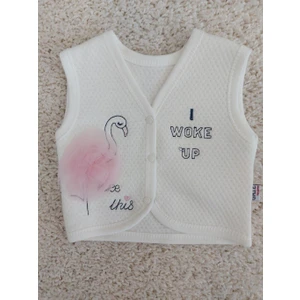 Nurcan Bebe Kuğulu Kapitone Yelek