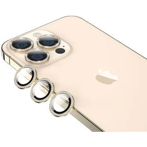 İ She iPhone 13 Pro Kamera Lens Koruyucu Taş Detaylı Cl-06