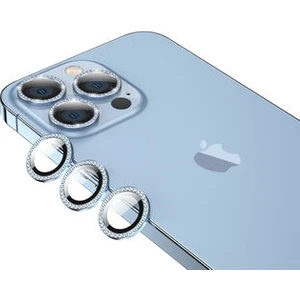 İ She iPhone 13 Pro Max Kamera Lens Koruyucu Taş Detaylı Cl-06