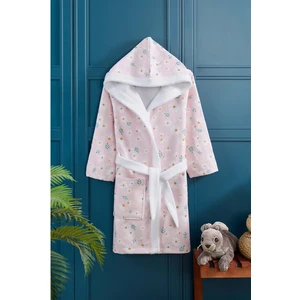 Vevien Home Daisy Dijital Baskılı Çocuk Bornozu 9-10 Yaş