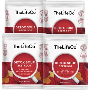 Beetroot Soup Pancarlı Detoks Çorbası (Katkısız Glutensiz Vegan) x 4 Adet