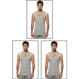 Özkan Underwear Özkan 0113 3'lü Paket Erkek Çocuk Ribana  Pamuklu Garson Boy Esnek Rahat Kalın Askılı Atlet