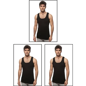 Özkan Underwear Özkan 0113 3'lü Paket Erkek Çocuk Ribana  Pamuklu Garson Boy Esnek Rahat Kalın Askılı Atlet