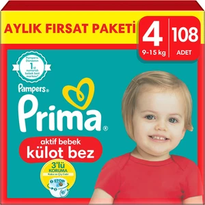 Külot Bebek Bezi 4 Beden 108 Adet