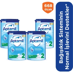 2 Devam Sütü 800 Gr 6-9 Ay Akıllı Kutu X 4 Adet