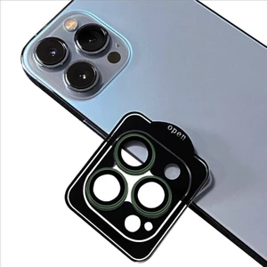 İ She iPhone 13 Pro Safir Kamera Lens Koruyucu Parmak İzi Önleyici Cl-11
