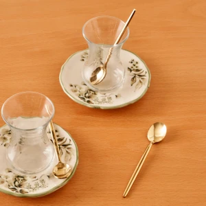 Bella Maison Siena 6'lı Çay Kaşığı Seti Gold