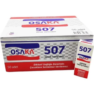 507 Japon Süper Yapıştırıcı (50 Adetlik Kutu)