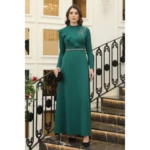 Elif Taşlı Abiye  Zümrüt ELB40