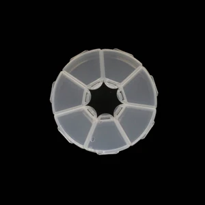 Boncuk Kutusu Yuvarlak 7 Bölmeli