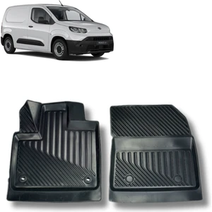Toyota Proace City Panelvan Ön Iki Parça Oto Paspas Crax