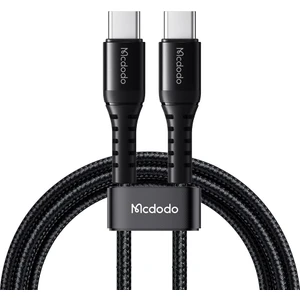 CA-5641 60W 3A Usb-C To Usb-C Şarj ve Data Kablosu Siyah - 1m