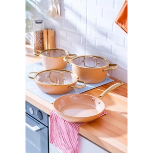 Ultimate Pro 7 Parça Tencere Seti - Rose Gold