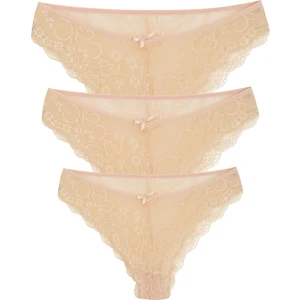 Dantelli 3lü Külot Ten 40255