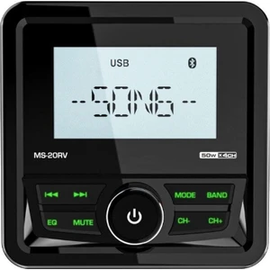 Kare USB Girişli Bluetoothlu Marine Teyp