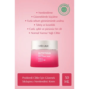 Estee Lauder Nemlendirici Krem - Nutritious Soft Creme Yağ Kontrolü, Doğal Içerikler 50ML