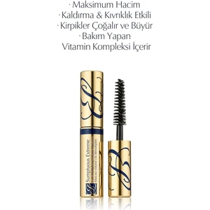 Estee Lauder Seyahat Boy Siyah Maskara - Sumptuous Extreme Maskara - 2.8 ml; (Hacim; Kıvırma; Kaldırma)