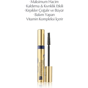 Estee Lauder Sumptuous Extreme Maskara, Siyah, 8ml (Kirpik Çoğaltan, Hacim Veren, Kıvrıklık & Kaldırma Etkili)