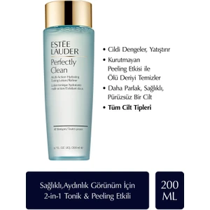 Estee Lauder Arındırıcı Canlandırıcı Tonik - Perfectly Clean Çok Amaçlı Tonik Losyon / Peeling Etkili 200ml