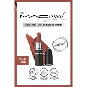 MAC ximal Mini Mac Silky Matte Lipstick	-warm Teddy