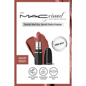 MAC ximal Mini Mac Silky Matte Lipstick-velvet Teddy