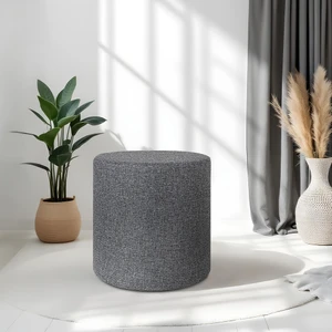 adore mobilya Luno Puf-Antrasit 40X40X40 cm