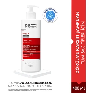 Dercos Energy+ Dökülme Karşıtı Şampuan 400 ml K5122