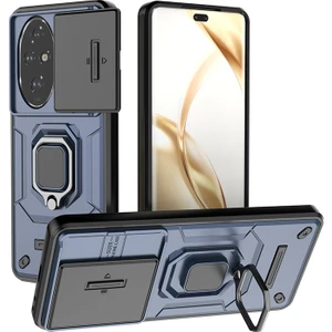 Honor 200 Halka Zırh Kamera Koruması Cep Telefonu Kılıfı (Yurt Dışından)