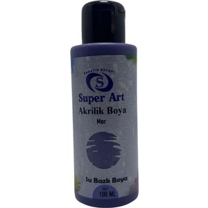 Super Art Superart Akrilik Boya Mor 100 ml