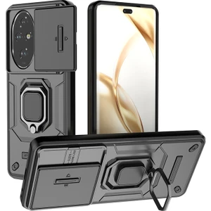 Honor 200 Halka Zırh Kamera Koruması Cep Telefonu Kılıfı (Yurt Dışından)