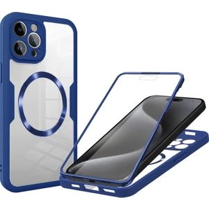iPhone 15 Pro Max Manyetik Çekim Herşey Dahil Cep Telefonu Kılıfı (Yurt Dışından)