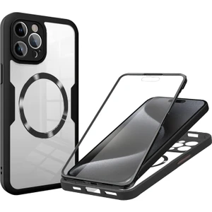 iPhone 15 Manyetik Çekim Herşey Dahil Cep Telefonu Kılıfı (Yurt Dışından)