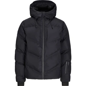 Jack & Jones Erkek Rüzgara Dayanıklı Kapüşonlu Puffer Mont - slay