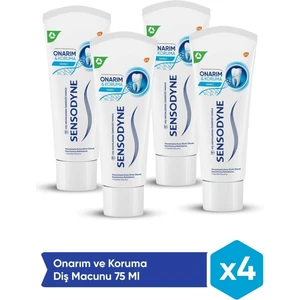 Onarım ve Koruma 75 ml Naneli Diş Macunu 4'lü