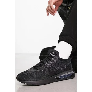 Air Max Flyknit Racer Sneaker Black Örgü Saya Günlük Spor Ayakkabısı Siyah