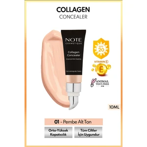 Note Collagen Concealer 01 Kolajen İçerikli SPF 20 Göz Altı Kapatıcısı