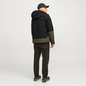 Jack & Jones Erkek Su Geçirmez Kapüsonlu Mevsimlik Ceket - Aiden