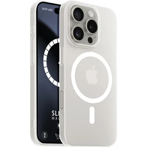 Buff Apple iPhone 16 Pro Magsafe Slimfy Kılıf - Beyaz