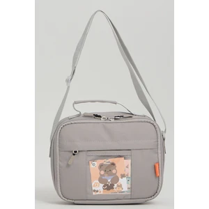 Kore Kawaii Tarzı Aksesuarlı Çocuk Beslenme Çantası - Isı Yalıtımlı Termoslu Beslenme Çantası