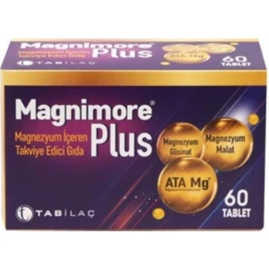 Marka Magnimore Plus 60 Magnezyum Içeren Takviye Edici Gıda