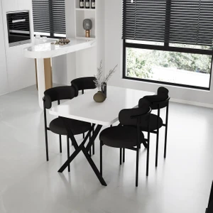 Dekoroom's Moon 4+1 Masa Sandalye