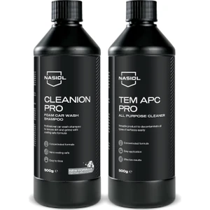 Nasiol-SET 30-Cleanion Pro Konsantre Araç Yıkama Şampuanı ve Tem Apc Pro Araç içi Temizleyici Seti