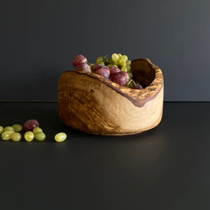 Zeytin Ağacı Kütüklü Kase 15 cm