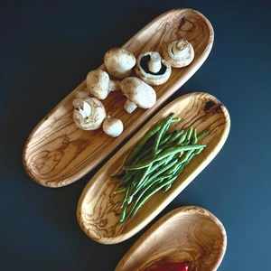 Zeytin Kayık Tabak 33 cm