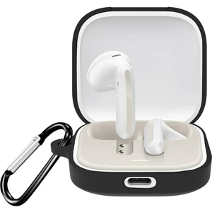 Xiaomi Redmi Buds 6 Active Kılıf Askılı Mat Silikon Siyah