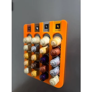 Well Cut Kapsül Kahve Standı Buzdolabı Için Mıknatıslı 20 Kapsül Nespresso Kapsül Tutucu