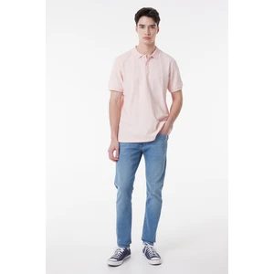 Riders By Lee Riders By Lee Regular Fit Normal Kesim %100 Pamuk Polo Yaka Açık Pembe Tişört