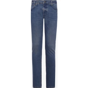 Slim Fit Dar Kesim Normal Bel Dar Paça Luke Mavi Jean Kot Pantolon