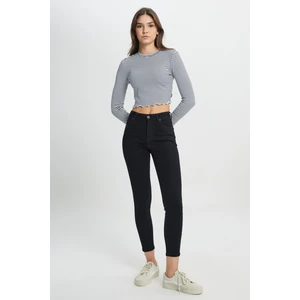 Forever Skinny Fit Dar Kesim Yüksek Bel Açık Mavi Esnek Jean Kot Pantolon